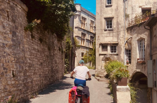 Le Rhône à vélo : Montélimar - Sète - France