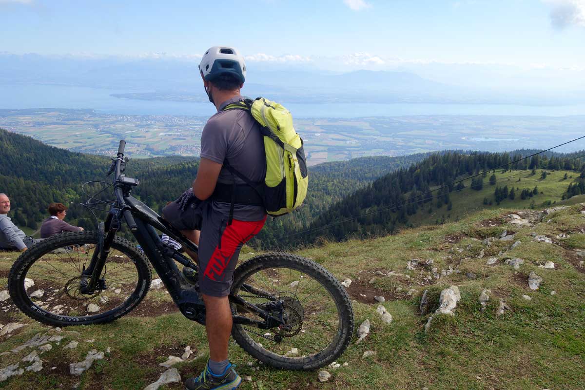 WE eVTT sur la GTJ : Metabief - Lajoux - France