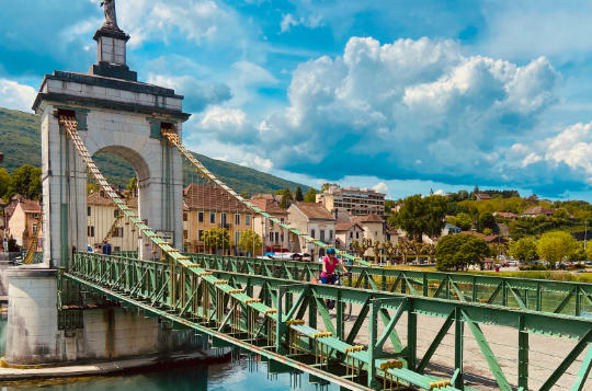 Le Rhône à vélo électrique : Genève - Grau du Roi - France
