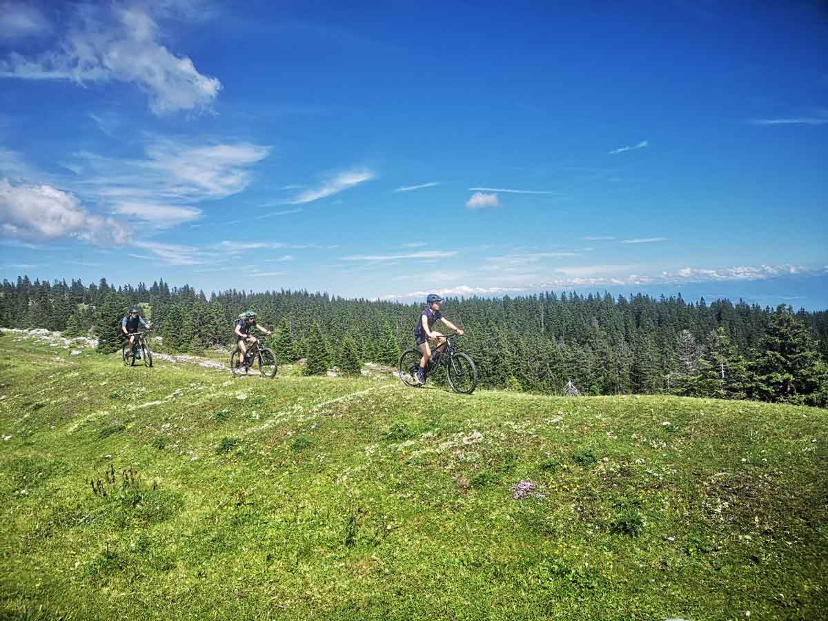 Traversée du Jura Suisse à VTT - Suisse, France