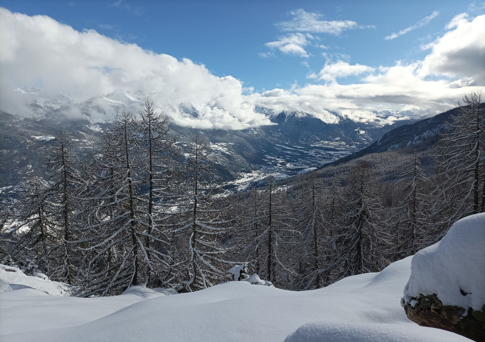 Blancs Ecrins à Freissinières à raquette : 

type: photo

0: /