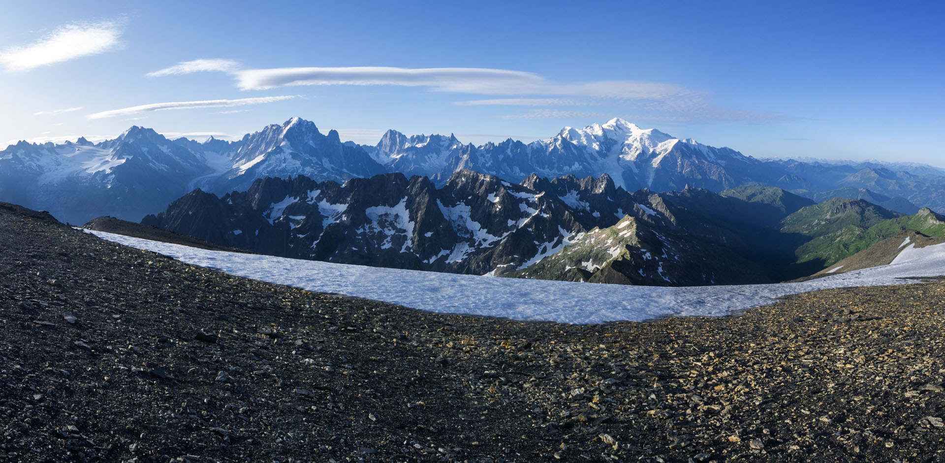Randonnée itinérante sportive entre Fiz et Mont Buet : /