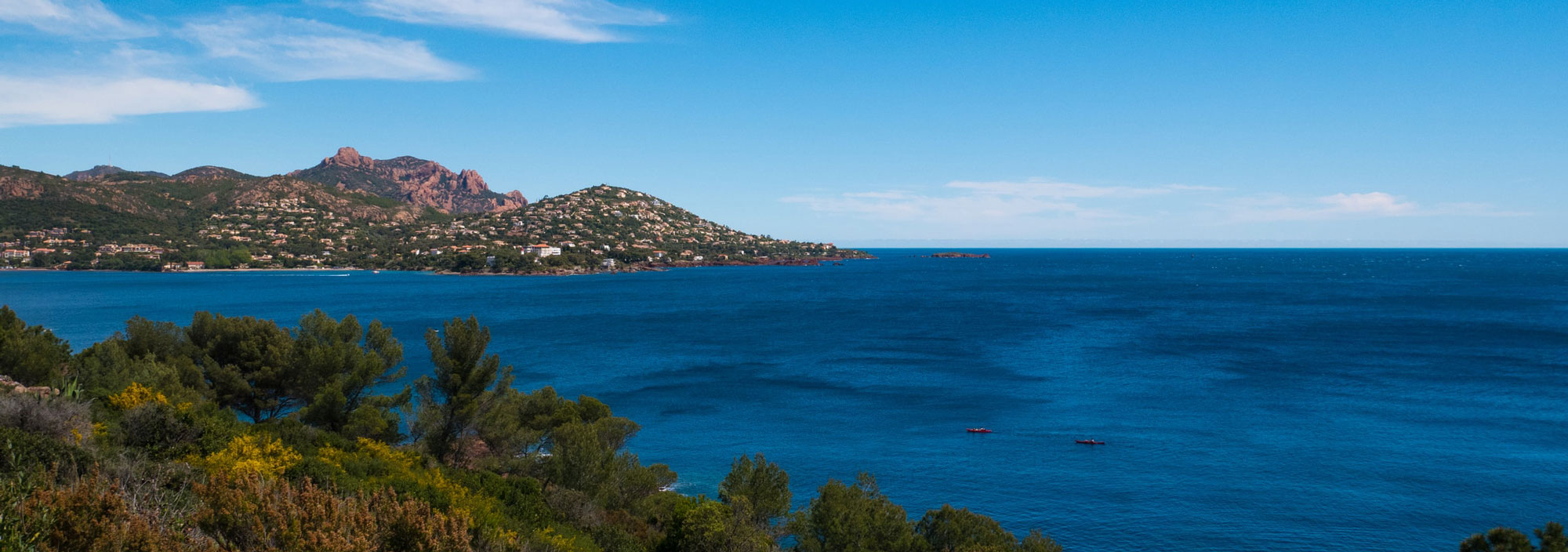 Trek - L’Esterel, Cannes et Saint Tropez : les sentiers d’ocres et d’Azur
